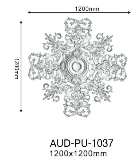 PU 法式组合灯座整套 直径1200mm（AUD-PU-1037）