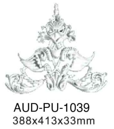 PU 法式组合灯座 388×413×厚33mm（AUD-PU-1039）