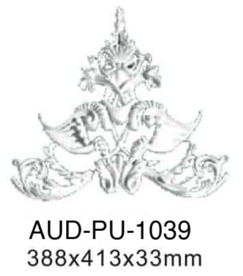 PU 法式组合灯座 388×413×厚33mm（AUD-PU-1039）