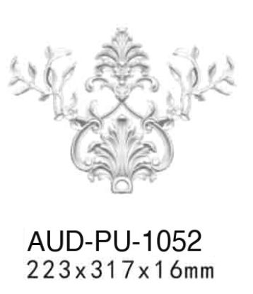 PU 法式组合灯座 223×317×厚16mm（AUD-PU-1052）