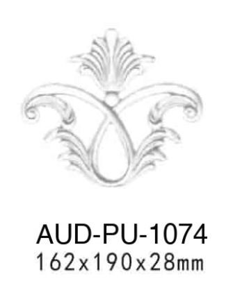 PU 法式组合灯座 162×190×厚28mm（AUD-PU-1074）