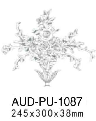 PU 法式组合灯座 245×300×厚38mm（AUD-PU-1087）