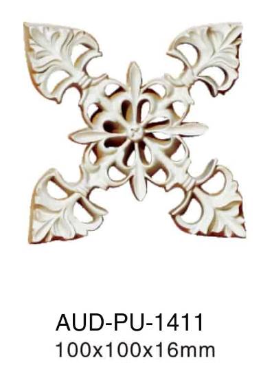 PU 饰花 高100×宽100×厚16mm（AUD-PU-1411）