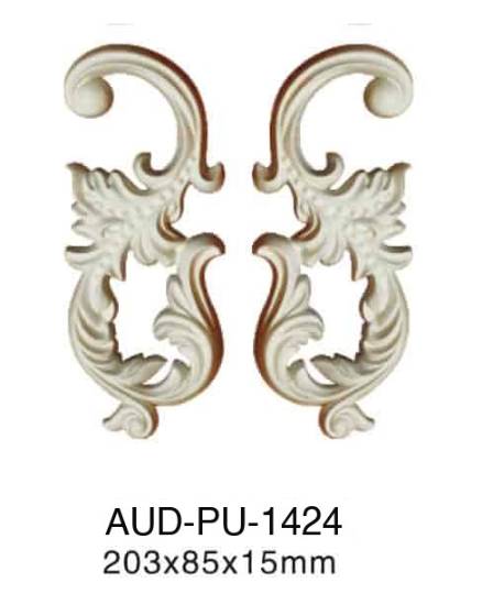 PU 饰花 高203×宽85×厚15mm（AUD-PU-1424）