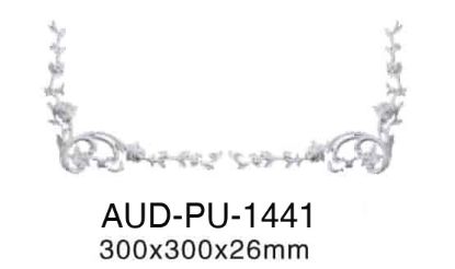 PU 饰花 300×300×26mm（AUD-PU-1441）