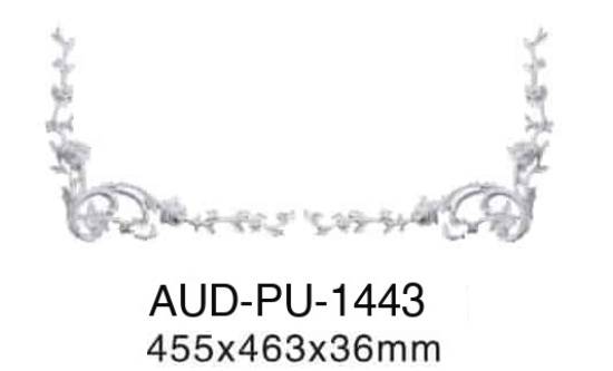 PU 饰花 455×463×36mm（AUD-PU-1443）