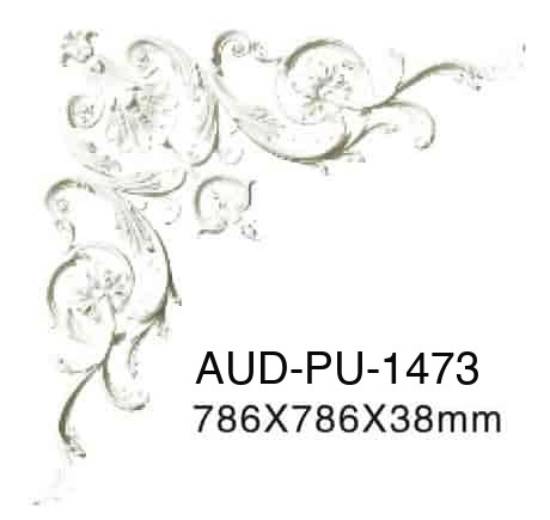 PU 饰花 高786×宽786×厚36mm（AUD-PU-1473）