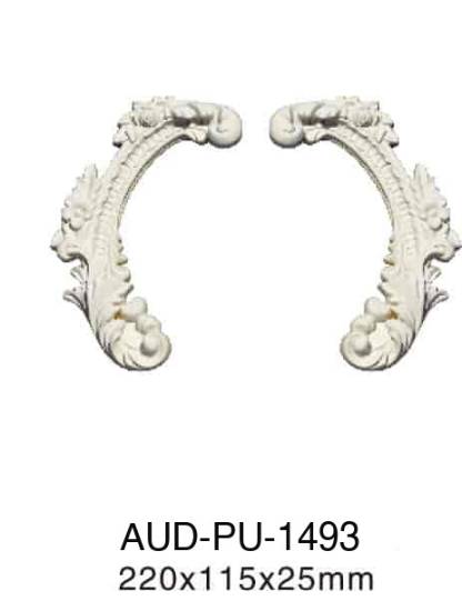 PU 饰花 高220×宽115×厚25mm（AUD-PU-1493）