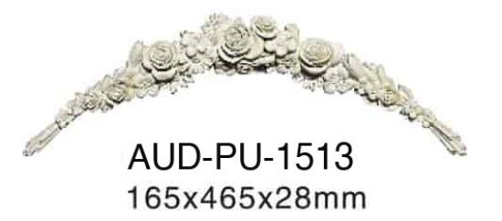 PU 饰花 高165×宽465×厚28mm（AUD-PU-1513）