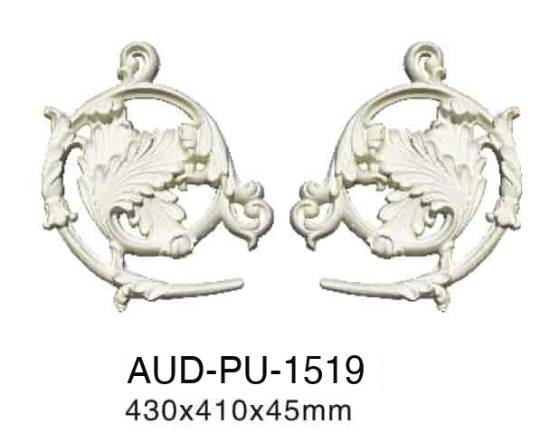 PU 饰花 高430×宽410×厚45mm（AUD-PU-1519）