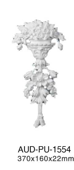 PU 饰花 370×160×22mm（AUD-PU-1554）