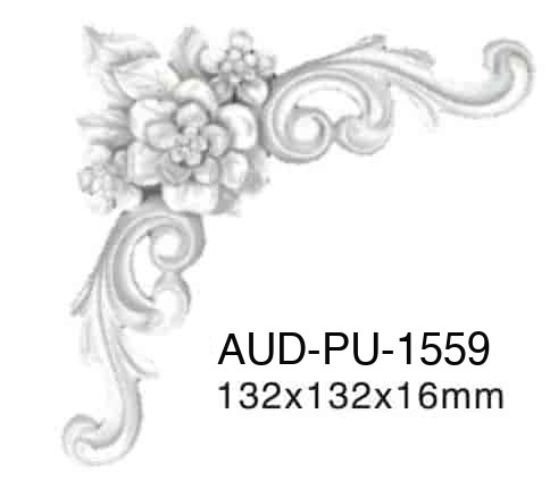 PU 饰花 132×132×16mm（AUD-PU-1559）