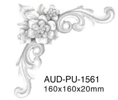 PU 饰花 160×160×20mm（AUD-PU-1561）
