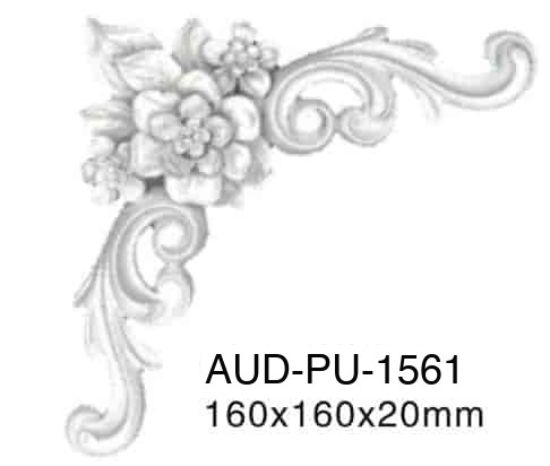 PU 饰花 160×160×20mm（AUD-PU-1561）