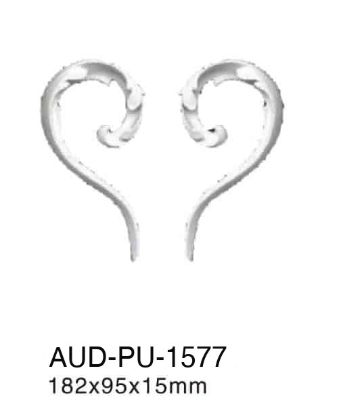 PU 饰花 182×95×15mm（AUD-PU-1577）