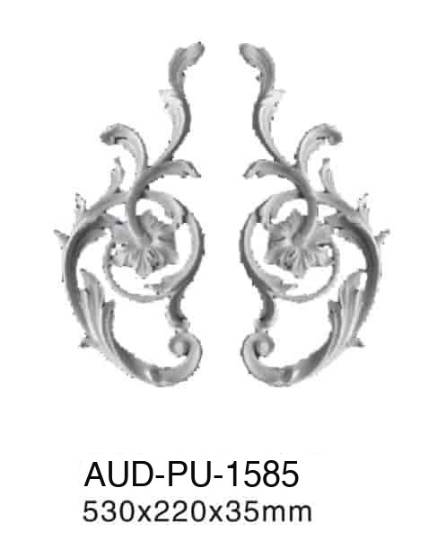 PU 饰花 530×220×35mm（AUD-PU-1585）
