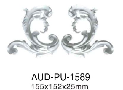 PU 饰花 155×152×25mm（AUD-PU-1589）