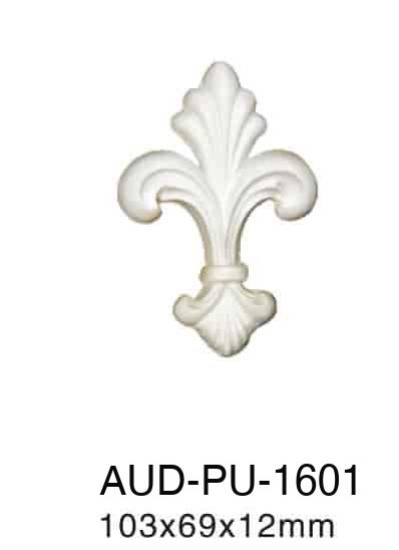 PU 饰花 高103×宽69×厚12mm（AUD-PU-1601）