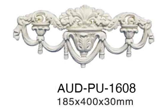 PU 饰花 高185×宽530×厚30mm（AUD-PU-1608）