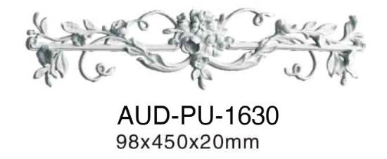 PU 饰花 98×450×20mm（AUD-PU-1630）