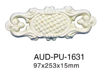 PU 饰花 高97×宽253×厚15mm（AUD-PU-1631）