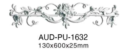 PU 饰花 130×600×25mm（AUD-PU-1632）