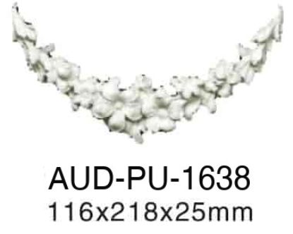 PU 饰花 116×218×25mm（AUD-PU-1638）