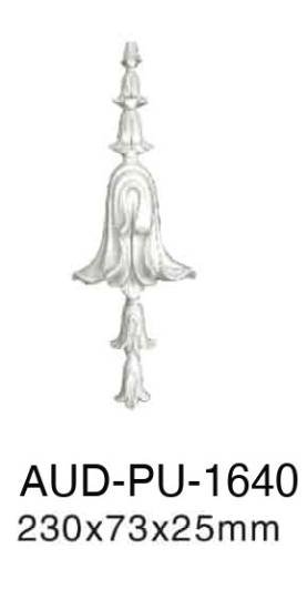 PU 饰花 230×73×25mm（AUD-PU-1640）