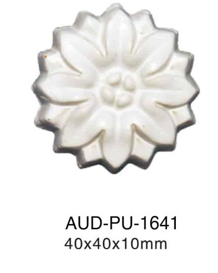 PU 饰花 直径40×厚10mm（AUD-PU-1641）