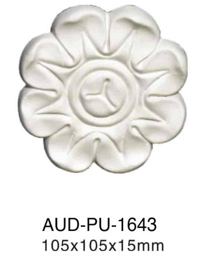 PU 饰花 直径105×厚15mm（AUD-PU-1643）