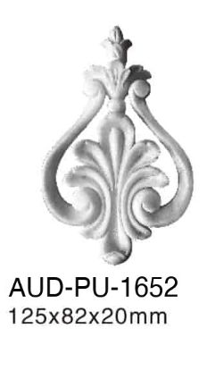 PU 饰花 125×82×20mm（AUD-PU-1652）