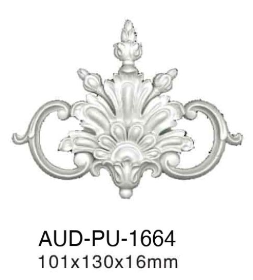 PU 饰花 101×130×16mm（AUD-PU-1664）