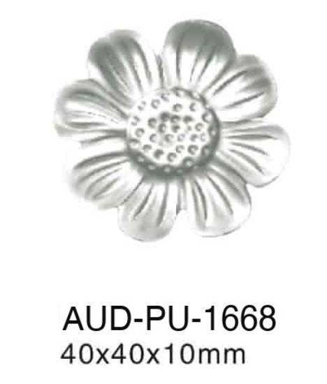 PU 饰花 40×40×10mm（AUD-PU-1668）