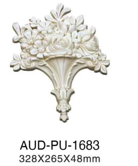 PU 饰花 高328×宽265×厚48mm（AUD-PU-1683）