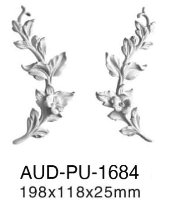 PU 饰花 198×118×25mm（AUD-PU-1684）