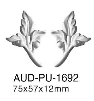 Picture of PU Decorative Applique 75×57×12mm (AUD-PU-1692)