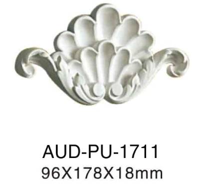 PU 饰花 高96×宽178×厚18mm（AUD-PU-1711）