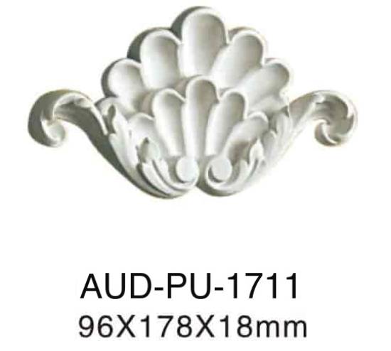 PU 饰花 高96×宽178×厚18mm（AUD-PU-1711）