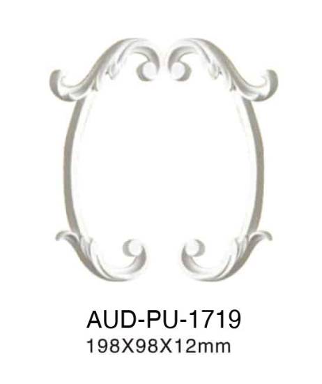 PU 饰花 高198×宽98×厚12mm（AUD-PU-1719）