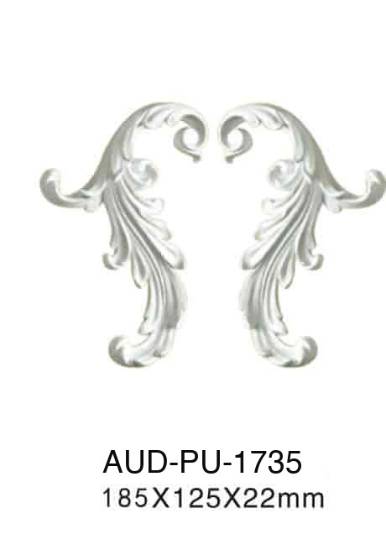 PU 饰花 高185×宽125×厚22mm（AUD-PU-1735）