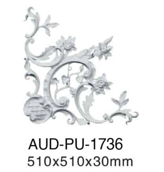 PU 饰花 510×510×30mm（AUD-PU-1736）