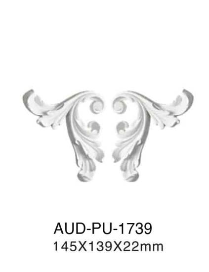 PU 饰花 高145×宽139×厚22mm（AUD-PU-1739）