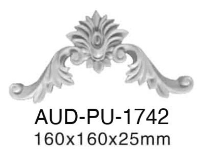 PU 饰花 160×160×25mm（AUD-PU-1742）
