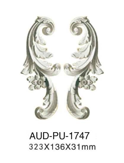 PU 饰花 高323×宽136×厚31mm（AUD-PU-1747）