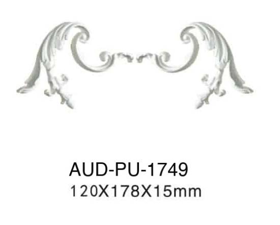 PU 饰花 高120×宽178×厚15mm（AUD-PU-1749）
