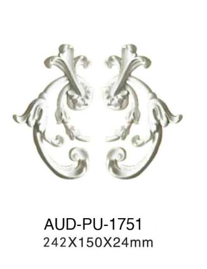 PU 饰花 高242×宽150×厚24mm（AUD-PU-1751）