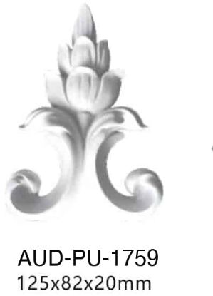PU 饰花 125×82×20mm（AUD-PU-1759）