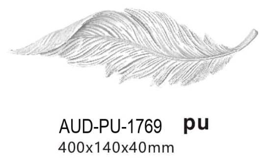 PU 饰花 400×140×40mm（AUD-PU-1769）