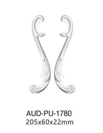 PU 饰花 205×60×22mm（AUD-PU-1780）