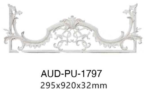 PU 饰花 295×920×32mm（AUD-PU-1797）